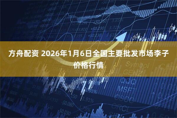 方舟配资 2026年1月6日全国主要批发市场李子价格行情